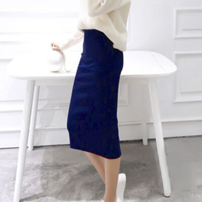 

New Fashion Ladies Womens Casual High Waist Pencil Skirt Midi Split Skirt