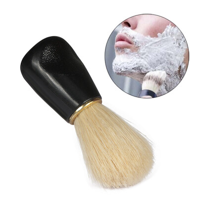 

〖Follure〗ZY Plastic Handle Shaving Shave Brush Black Badger Hair Barber Salon Tool