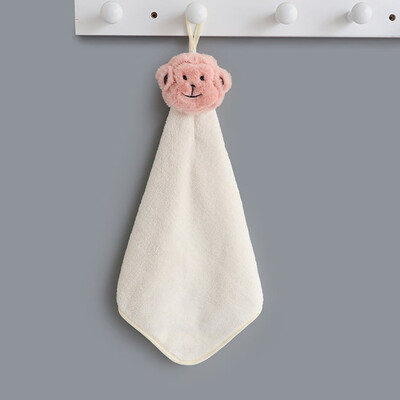 

gulinkaituozhe 1 pc Towel coral fleece soft&comfortable towel squirting towel cute cartoon shape