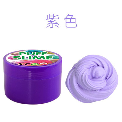 

Suave espuma de lodo arcilla bola suministros DIY luz suave de algodón encantos Baba frutas Kit de nube de estrés juguetes de los