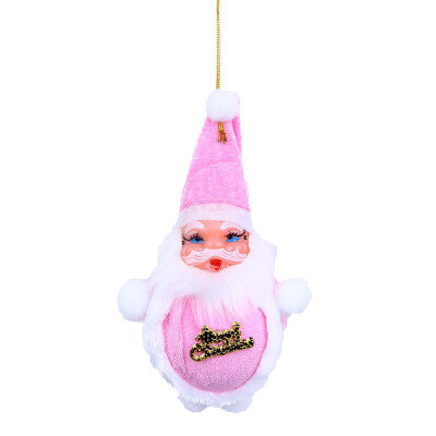 

Tailored 1PC Colorful Christmas Santa Claus Ornaments Xmas Tree Hanging Decoration