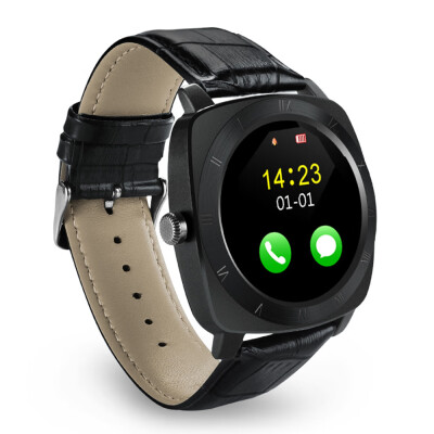 

Iradish X3 Smart Watch 2G GSM Bluetooth Phone MTK6261D 133inch Screen Single Core 32MB RAM 130W Camera 350mAh Battery Sleep Monit