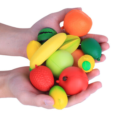 

Gotoamei 12pcs Cute Small Fruits Stress Reliever Scented Super Slow Rising Squeeze Toy