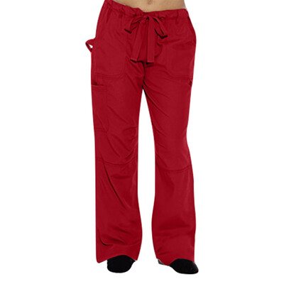 

Woman Pants Casual Fashion Loose Full Pants Casual Lace Up Long Pants