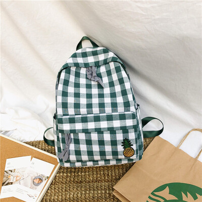 

The womens school bag female college students double shoulder bag Korean high school Korean high school Korean high school