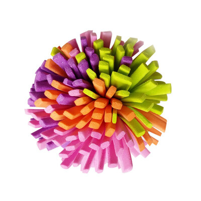 

Colorful Cat Interactive Ball Toys Play Chewing Scratch Soft EVA Ball Training Kitten Toy Balls Pet Supplies
