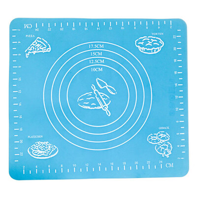 

Silicone Non-stick Scale Rolling Dough Mat Liner Baking Fondant Pad Cooking Tool