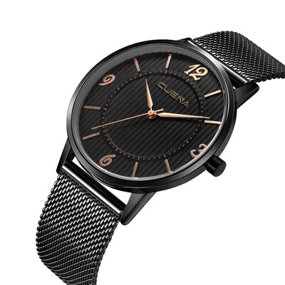 

Gobestart Luxury Watches Quartz Watch Stainless Steel Dial Casual Bracele Watch