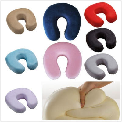 

Travel Soft Memory Head Support Pillow U Shaped Pillows Neck Sleep Rest Pillow