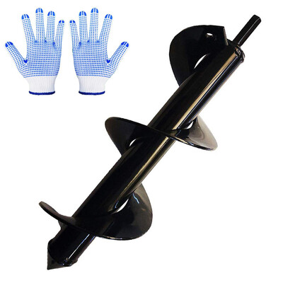 

〖Follure〗Planter Garden Auger Spiral Drill Bit Planting Hole Digger Drill Bit