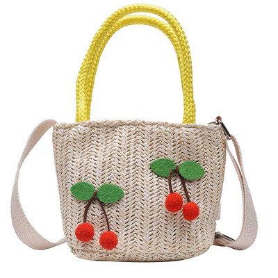 

Tailored Women 2019 New Messenger Bag Fashion Simple Portable Shoulder Bag Straw Bag