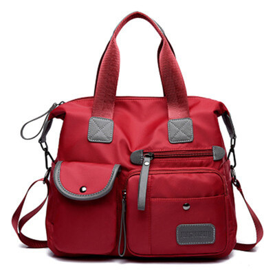 

Women Travel Multi Pockets Zipper Handbag Large Capacity Crossbody Shoulder Bag
