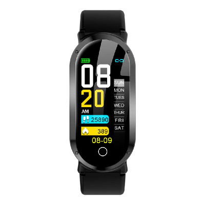 

T1 Smart Bracelet 096inch TFT IPS Screen 12896 Pixel 90mAh Heart Rate Blood Pressure Monitoring Calorie Fitness IP67 Waterproof