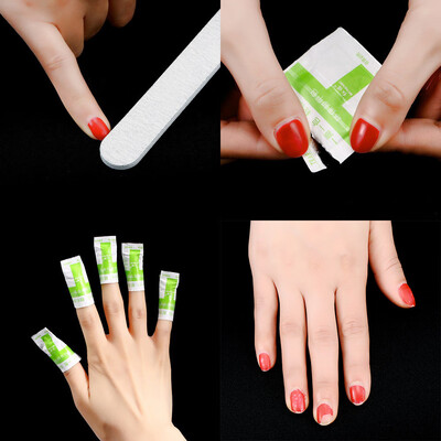 

Toponeto Fashion 200pc Foiled Pillow Nail Wraps Nail Polish Remover Acetone Nail Cleaner