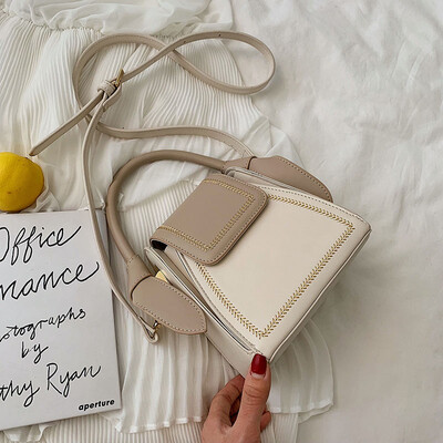 

Mori contracted womens bag summer ins mini bag new 2019 Korean hand bill of lading shoulder slung small square bag