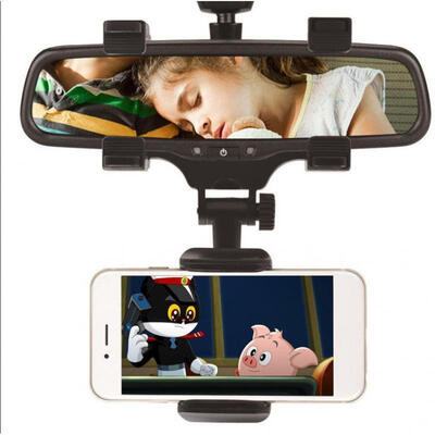 

Universal Car Rearview Mirror Stand Mobile Phone 360° Stand Mobile phone holder