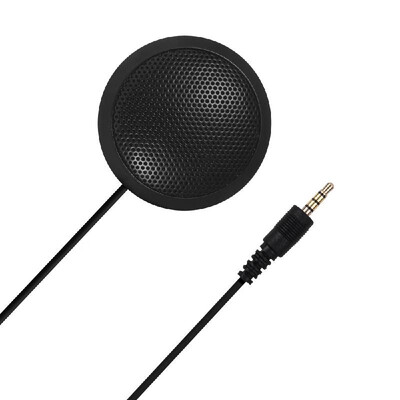 

Mini Desktop Condenser Microphone Mic Omni-directional with 35mm 4-Pole TRRS Plug for Computer PC Laptop for iPad iPhone Samsung