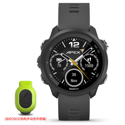 

Garmin running watch Forerunner245 mysterious gray Samsung positioning intelligent blood oxygen monitoring multi-function outdoor sports heart rate monitor training fitness