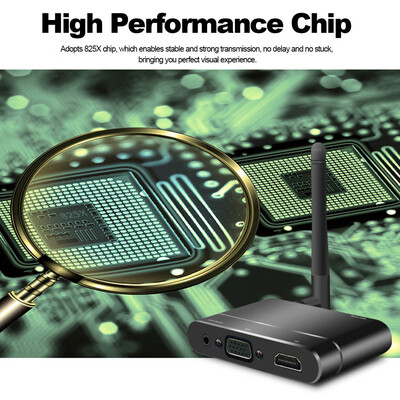 

MiraScreen X6W Wireless HD Display Dongle Receiver 1080P WiFi Mirror Box HD VGA AV Output Miracast Airplay DLNA Mirroring Car Home
