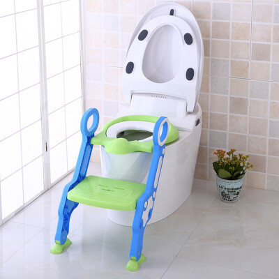 

Siaonvr Baby Child Potty Toilet Trainer Seat Step Stool Ladder Adjustable Training Chair