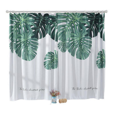 

Blackout Printed Thermal Insulated Curtains Window Panel Curtains For Bedroom Living Room1318