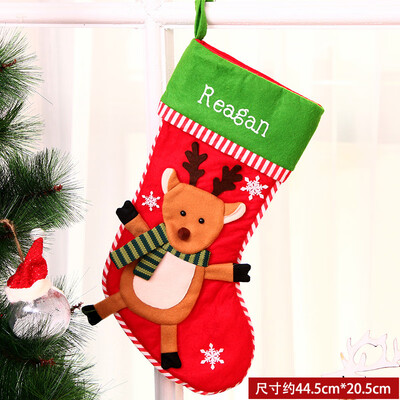 

Christmas Stocking Socks Xmas Santa Snowman Candy Bag Pocket Pedant & Light Pro