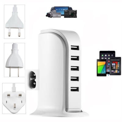 

New Multi USB 6 Port Charger Desktop Rapid Station Charging For Apple Android