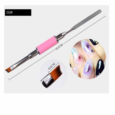 

Toponeto 1pcs Nail Art Dotting Manicure Painting Drawing Polish Brush Pen Tool