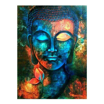 

DIY Diamond Embroidery Buddha Religous 5D Diamond Painting Cross Stitch