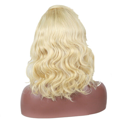 

Dolago Mongolian Virgin Hair 613 360 Lace Front Human Hair Wigs Honey Blonde 150 Body Wave Lace Front Wig Pre Plucked With Baby H