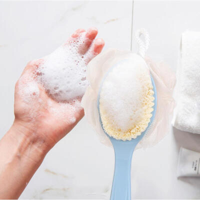 

Greensen Double Sided Soft Long Handle Bath Ball Comprehensive Cleaning Brush Shower Brushes