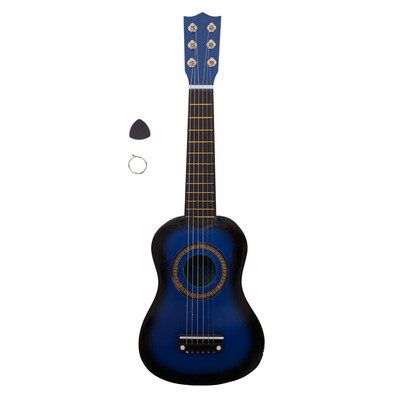 

Ktaxon New 21" 23" 25" 6 Strings Beginner Practice Acoustic Guitar Musical Instrument Child Kids Gift
