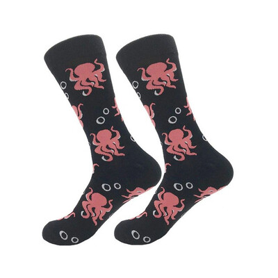 

Creative High Quality Fashion men&women socks cotton funny crew cartoon animal fruit print novelty gift socks