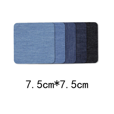 

25PCS Denim Patches DIY Iron On Denim Elbow Patches Repair Pants For Jean Clothing&Jean Pants Apparel Sewing Fabric