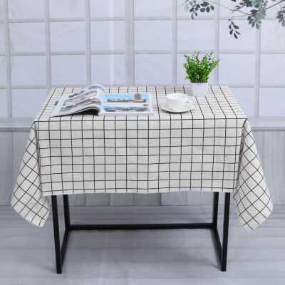 

Toponeto Table Cloth Plant Print High Quality Universal Tablecloth Decorative Linen Table