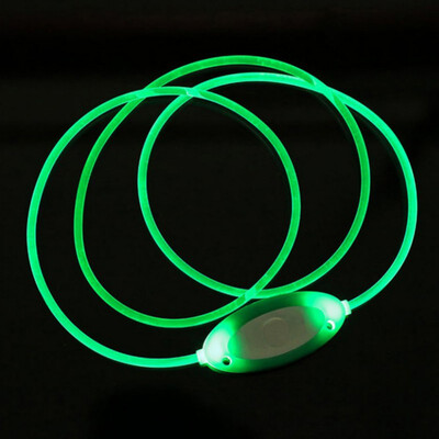 

Pet Outdoor Walking Accessory-LED Adjustable Illuminated Dog Collar Battery Rechargeable
