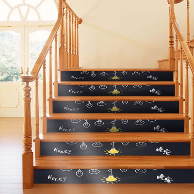 

〖Follure〗3D Simulation Stair Stickers Waterproof Wall Stickers DIY Home Decor