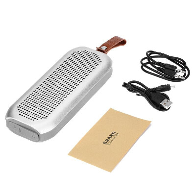 

A3 Wireless Bluetooth Stereo Speaker Bluetooth 40 NFC Waterproof AUX Hands-free Silver for iOS Android Smart Phones Other Bl