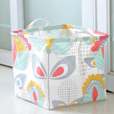 

Siaonvr Natural Juten Waterproof PE Coating Storage Basket Sundries Storage Box