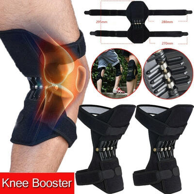 

1Pair Breathable Powerlift Joint Support Powerful Rebound Knee Pads Spring Force Knee Boost