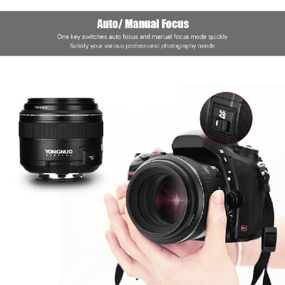 

YONGNUO YN85mm F18N Medium Telephoto Prime Lens Auto Manual Focus for Nikon D7500D810D700D800D610D600D7200D7100D7000D56