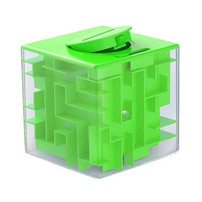 

Funny Brain Game 3D Cube Puzzle Maze Toy Balance Training for Children