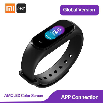 

Global Version Original XIAOMI Hey Fitness Tracker Wheather Mijia APP B1800 095in AMOLED Color Screen NFC 5ATM Waterproof Smart