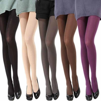 

8 Colors Women&39s Spring Autumn Footed Opaque Stockings Pantyhose Tights New DC