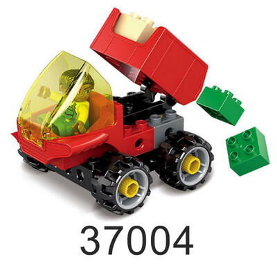 

Educational Engineering Vehicles Stacking Block Set Large Building Toys For Toddler