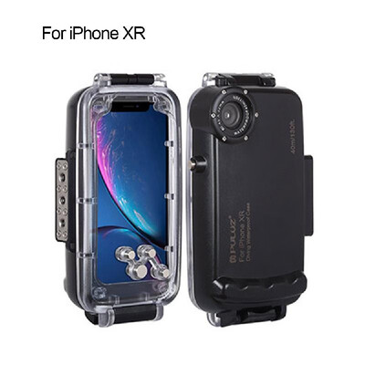

PULUZ 40m130ft Diving Waterproof Case Smartphone Protective Cover Underwater Housing Case Shock-proof 360° Full Protection for i