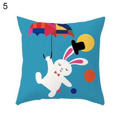 

Cartoon Animal Throw Pillow Case Cushion Cover Sofa Bed Car Home Decor for Kids