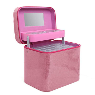 

126 Bottles Diamond Painting Storage Box Beads Nail Cross Stitch Organizer