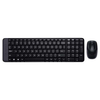 

Logitech MK220 104 Keys Wireless Keyboard 1000dpi Mouse USB Receiver Set