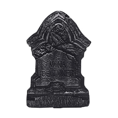 

Halloween Foam Tombstone Reusable Haunted House Yard Decoration Realistic Graveyard Props